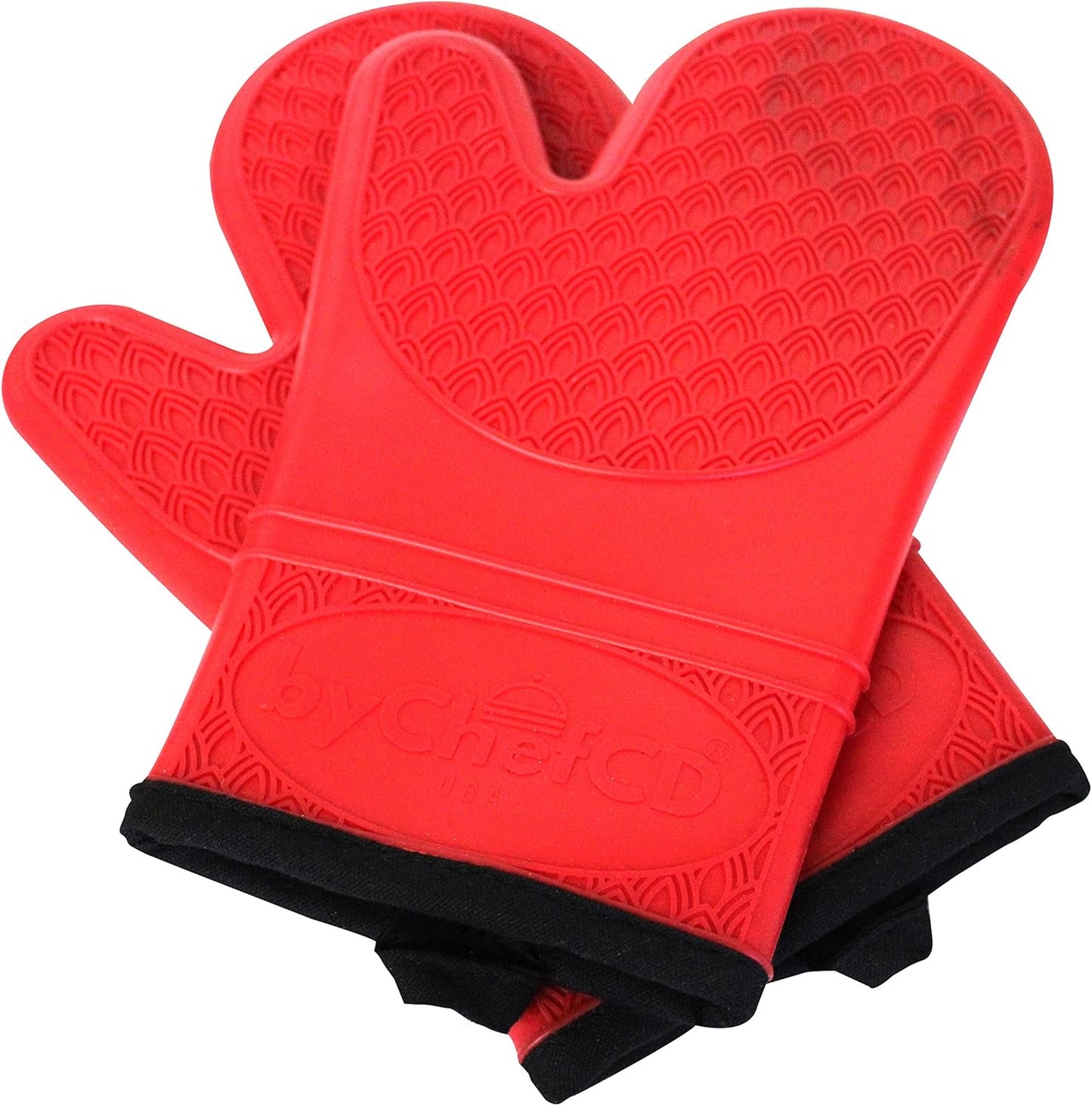 Non-Slip Heat Resistant Grill Gloves - ByChefCD