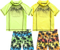 Body Glove Toddler Baby Boys' Rash Guard Set for Summer Fun