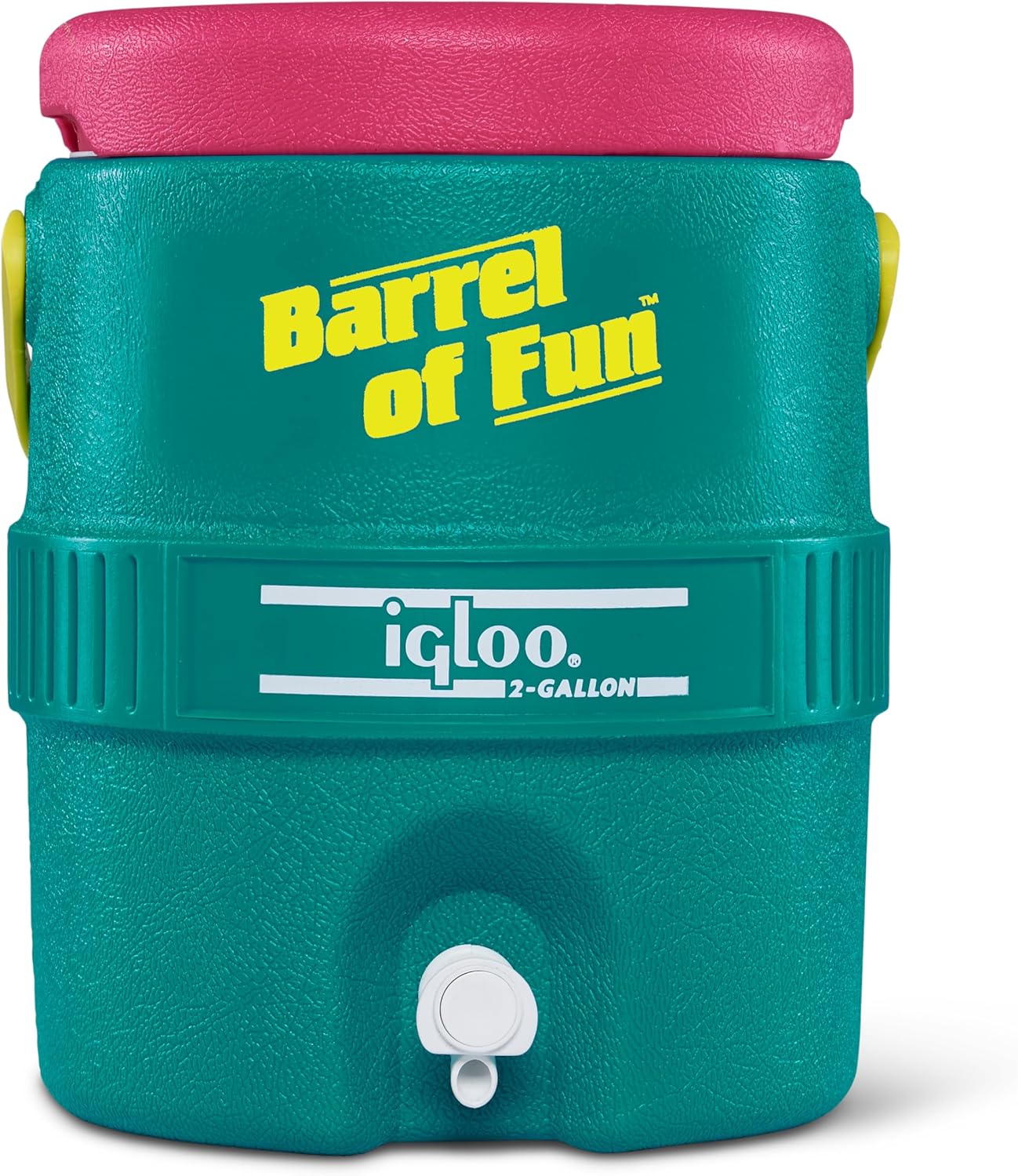 Igloo 2-Gallon Retro Party Water Jug Cooler for Refreshing Drinks