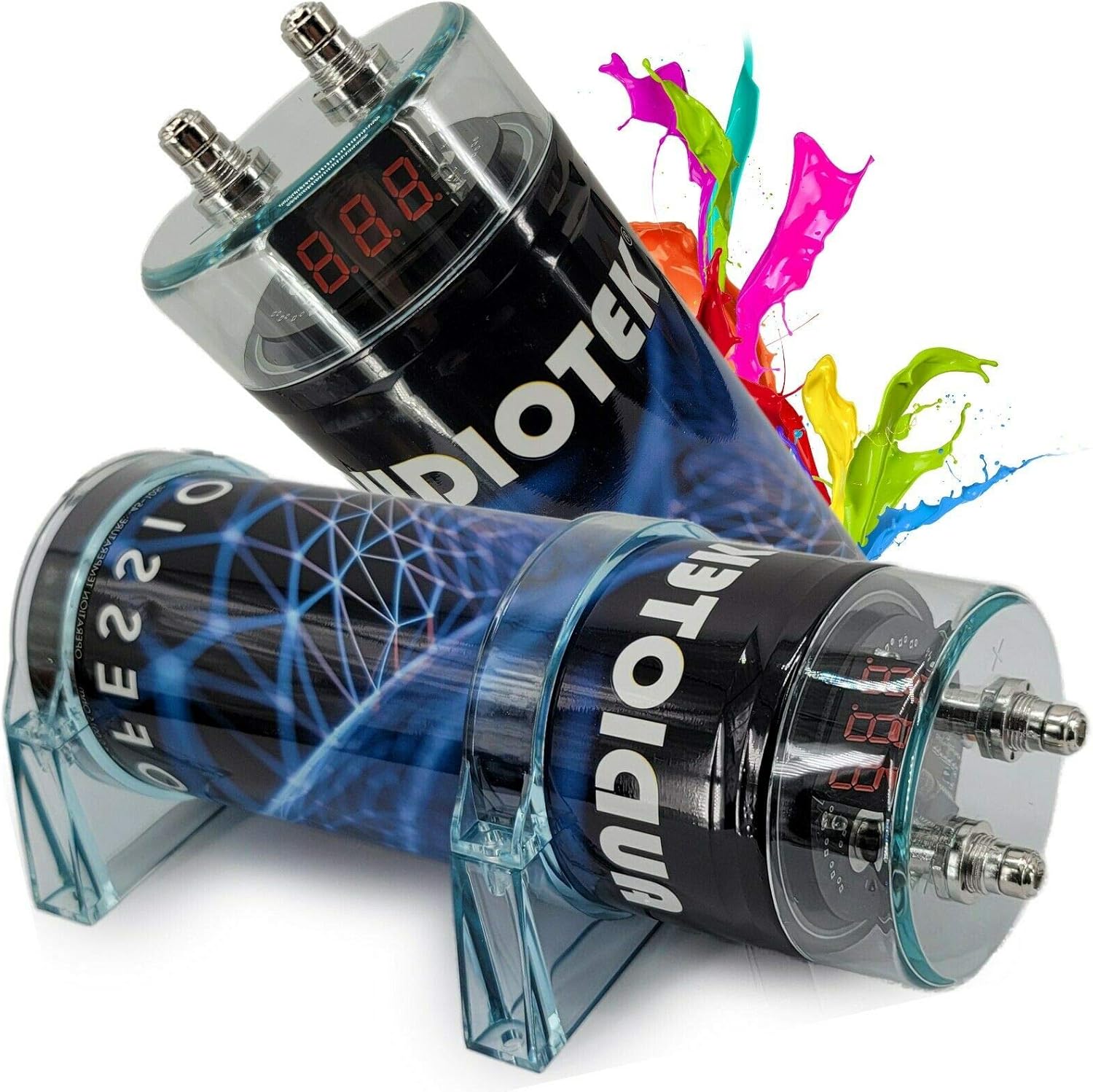 Audiotek 5.0 Farad Capacitor for Powerful Car Audio Systems