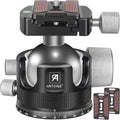 55mm Low Profile Ball Head Tripod Head for Heavy Duty Use