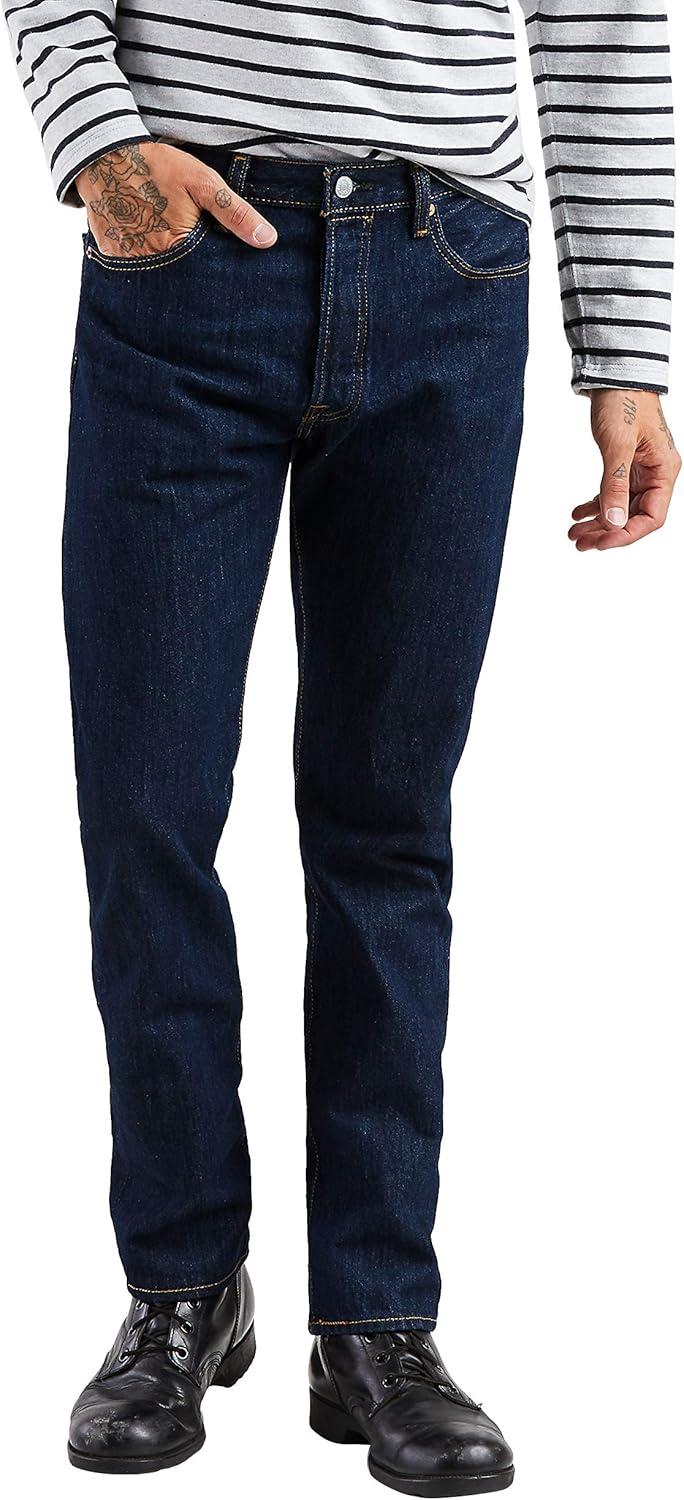 Levi's Men's 501 Original Fit Jeans for Comfort and Style