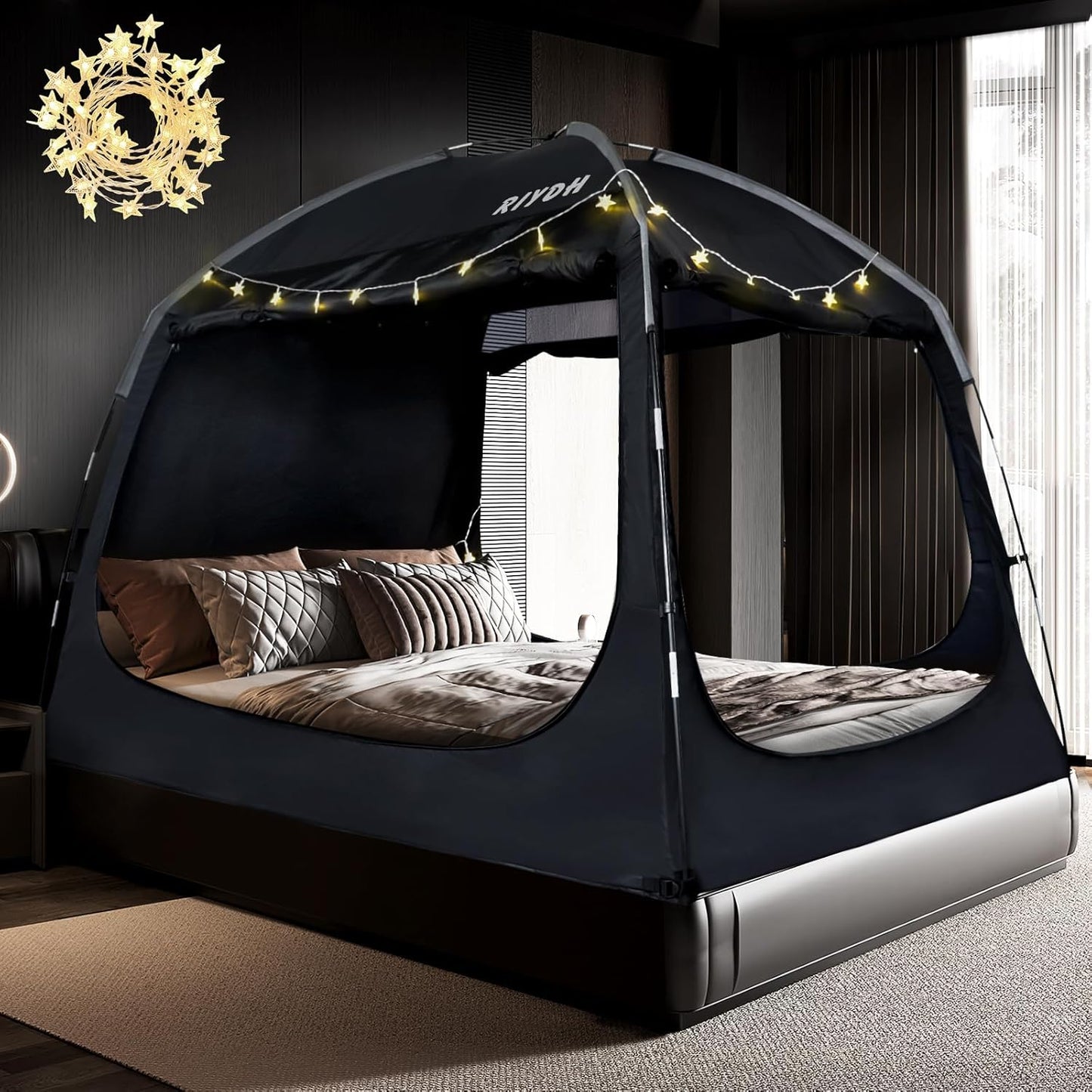Dreamy Sleep Haven: Breathable Bed Tent for All Sizes