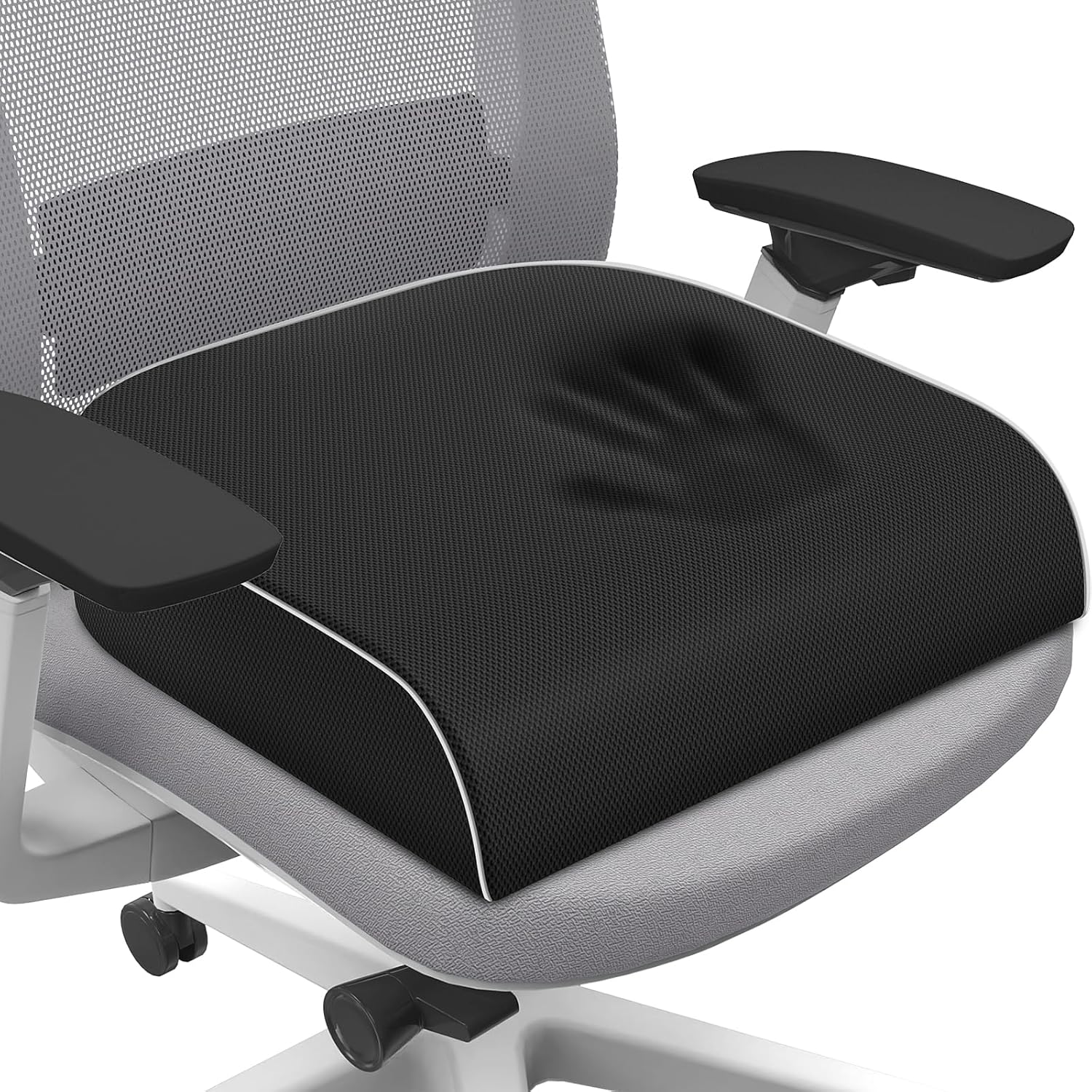 Memory Foam Seat Cushion for Tailbone Pain Relief and Comfort