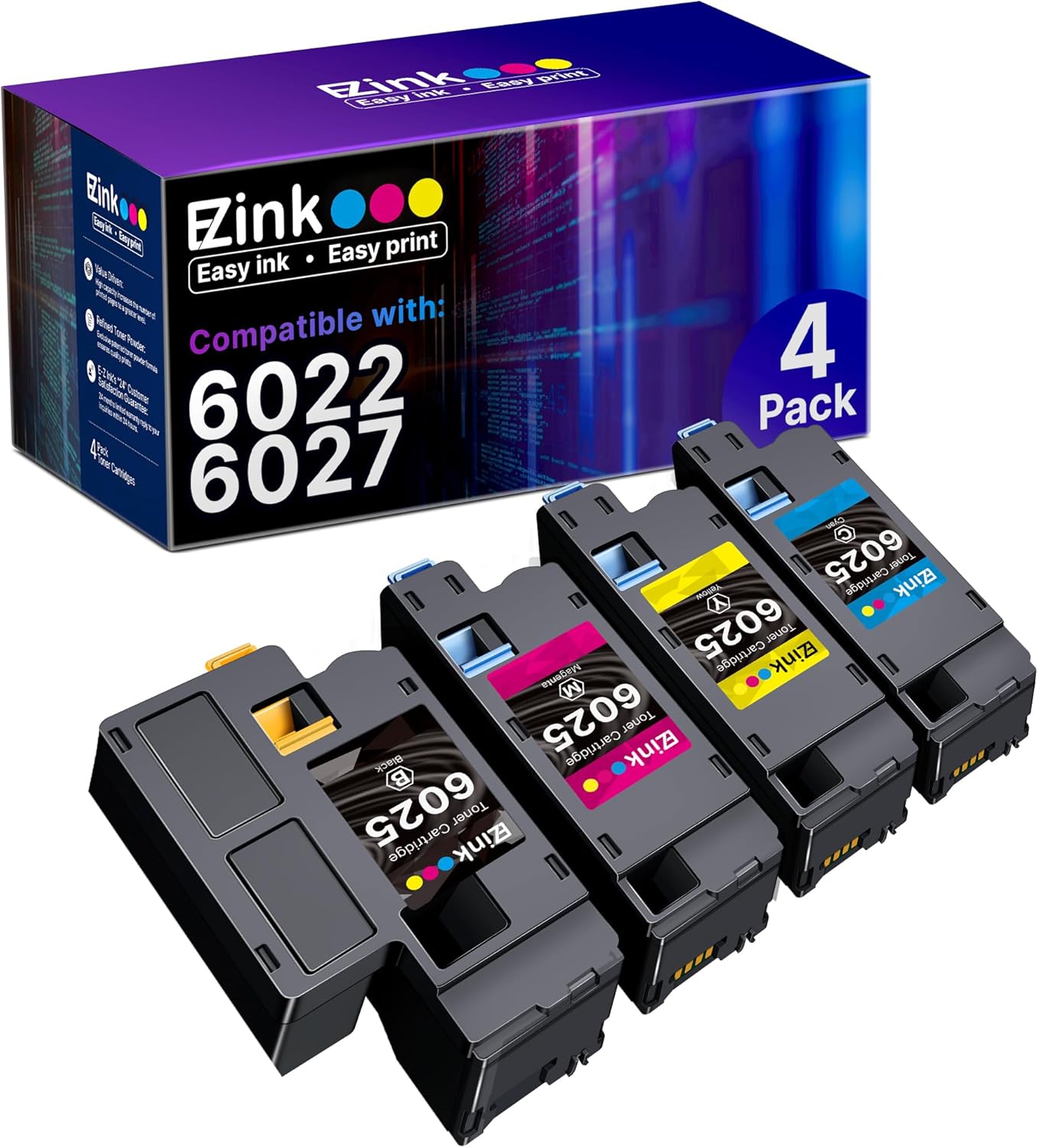 E-Z Ink Remanufactured Toner Cartridge for Xerox WorkCentre 6027