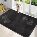 Dirt Trapping Door Mat 34 in x 59 in - Low Profile Absorbent Mat