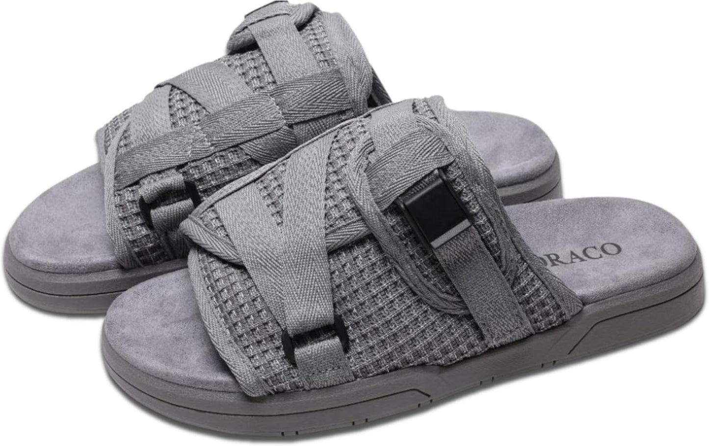 DracoSlides Reflective Slides for Men and Women with Arch Support