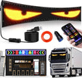 58x8 Large Devil Eyes Light for Truck Windshield - Programmable RGB