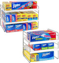 Pantry Organization and Storage Expandable Foil & Plastic Wrap