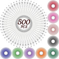 500 Personalized Pens with Name Custom Pens - Engraved Bulk Gift