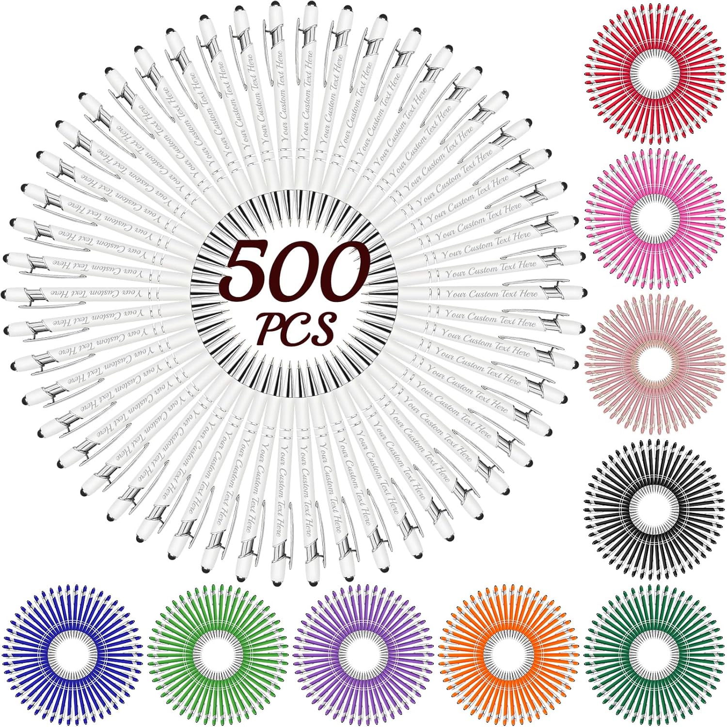 500 Personalized Custom Pens for Engraving and Gifts