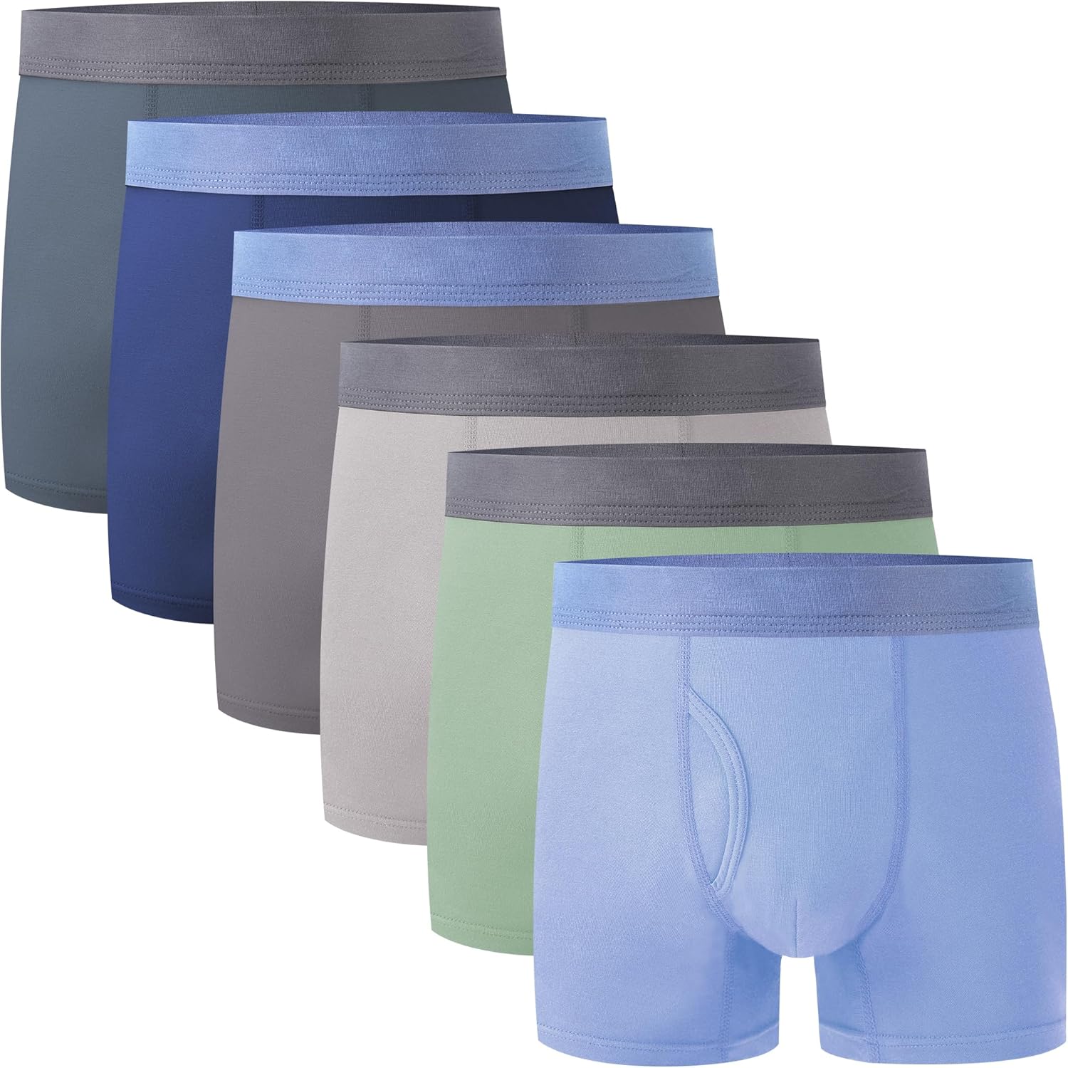 Bamboo Cool Boys' Boxer Briefs for Comfort and Breathability