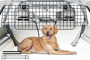 Gtongoko Dog Car Barriers for SUVs and Vehicles - Adjustable Safety