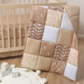Peanutshell 3 Piece Baby Crib Bedding Set - Boho Celestial