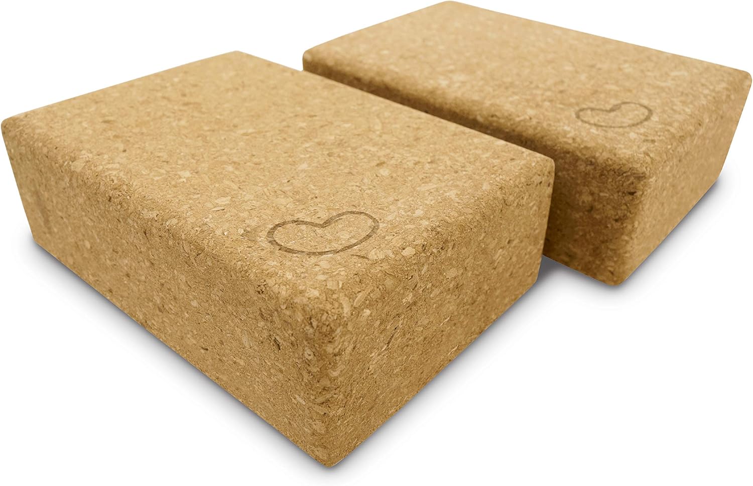 Studio-Grade Yoga Blocks - Eco-Friendly Cork or Foam - Enhance Stability