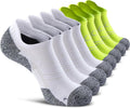 No Show Sports Compression Socks for Men Women with Cushion - 4/8