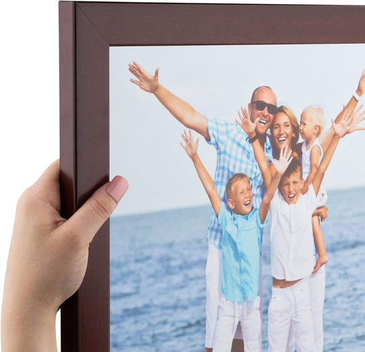 17x34 Inch Red Picture Frame - Custom MDF Poster Frame