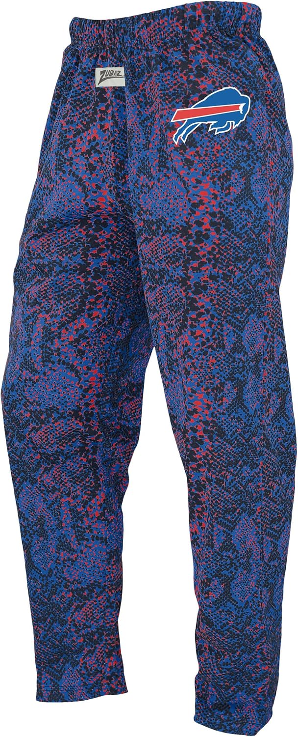 Zubaz NFL Z88 Team Logo Pants for Game Day or Lounge Wear