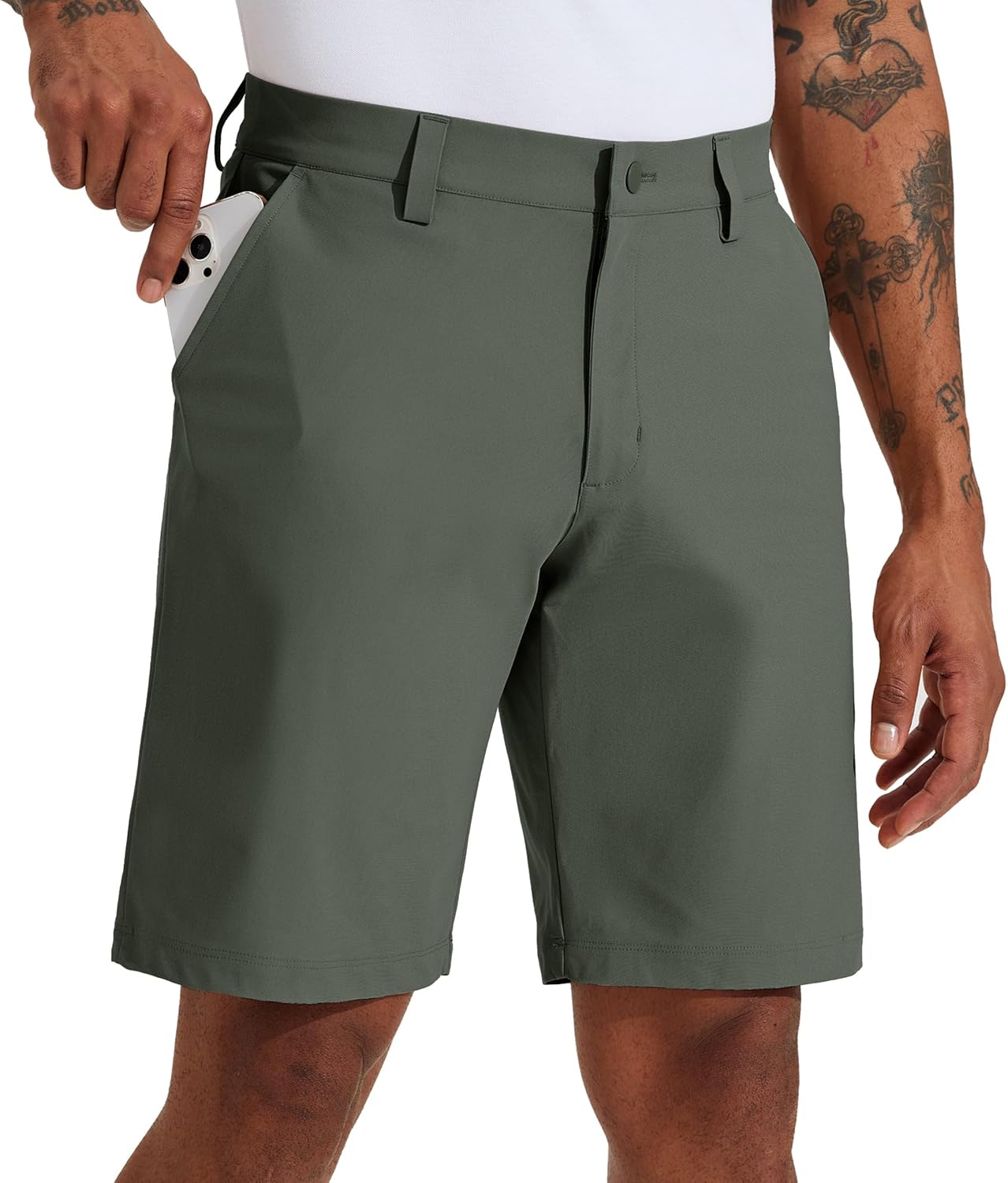 Willit Men's Golf Shorts Quick Dry Stretch Athletic Casual Wear