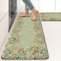 Anti Fatigue Kitchen Mat Set 17x47 + 17x29 - Cushioned Comfort