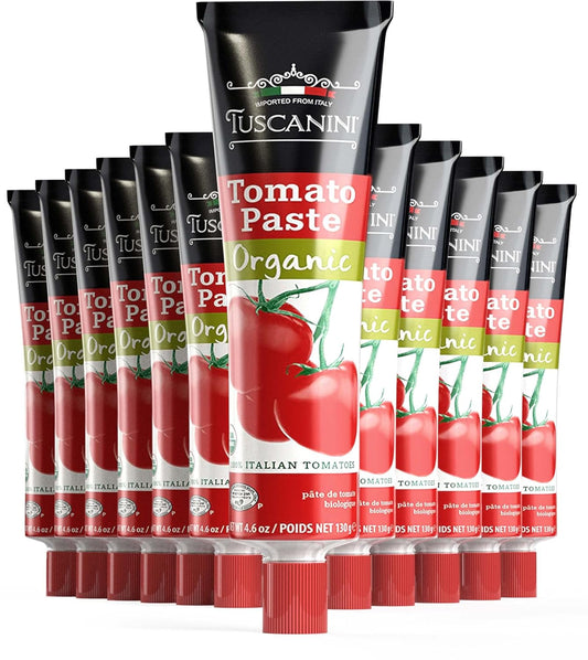 Tuscanini Organic Tomato Paste Tube - Authentic Italian Flavor