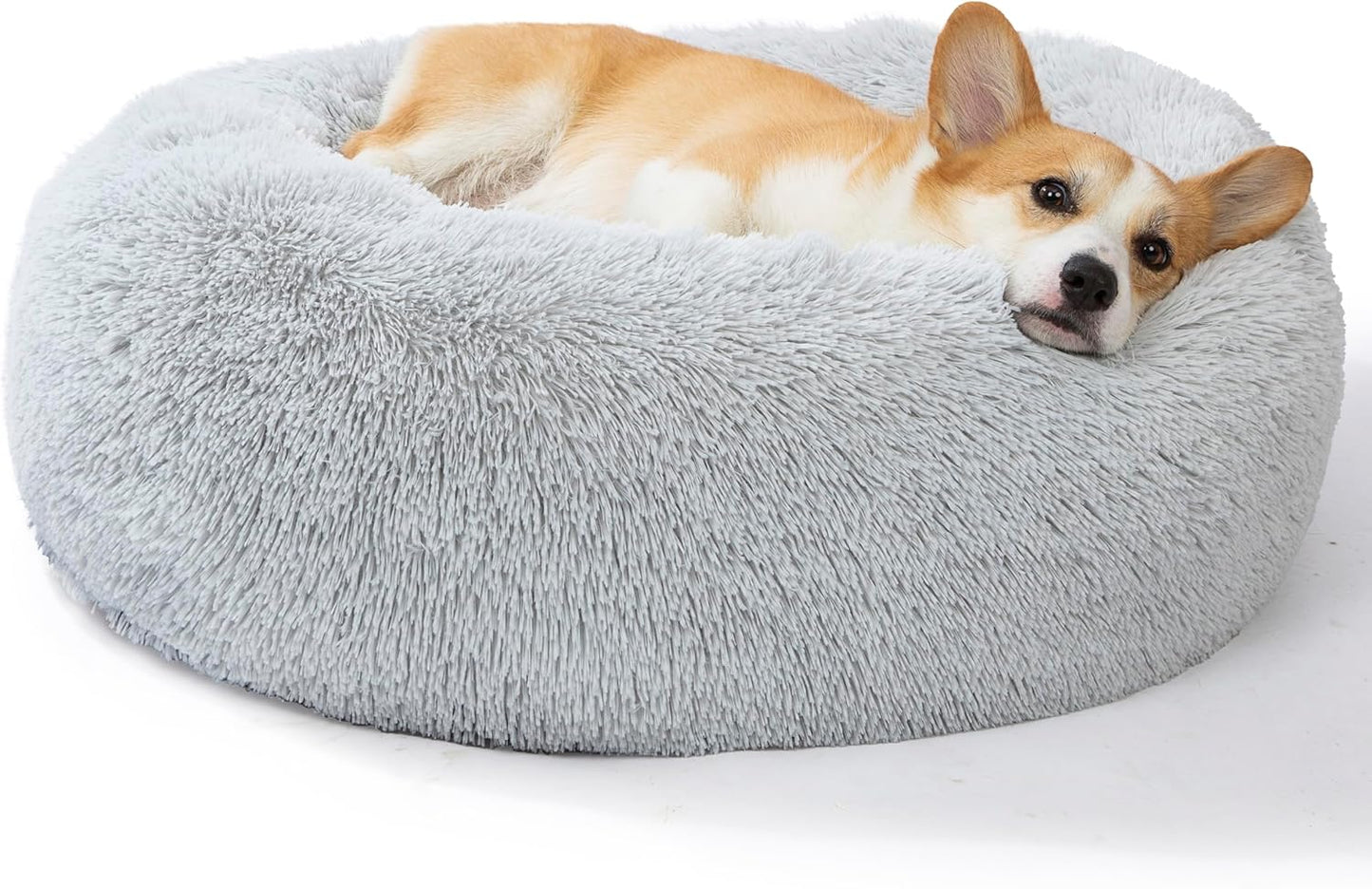 SAVFOX Plush Calming Dog Beds for Small to X-Large Dogs