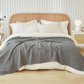 Cotton Muslin King Blanket Oversized Bedspread 120x94 - Breathable