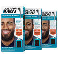 Just For Men Mustache & Beard Rich Dark Brown M-47 - Quick Gray Cover