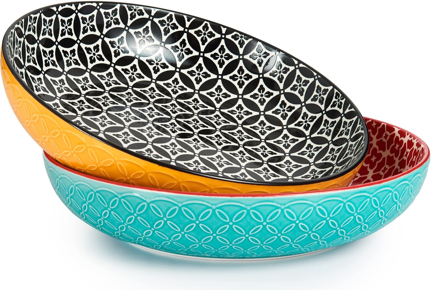 DOWAN 11.5in Large Serving Platter for Salad and Pasta Dishes