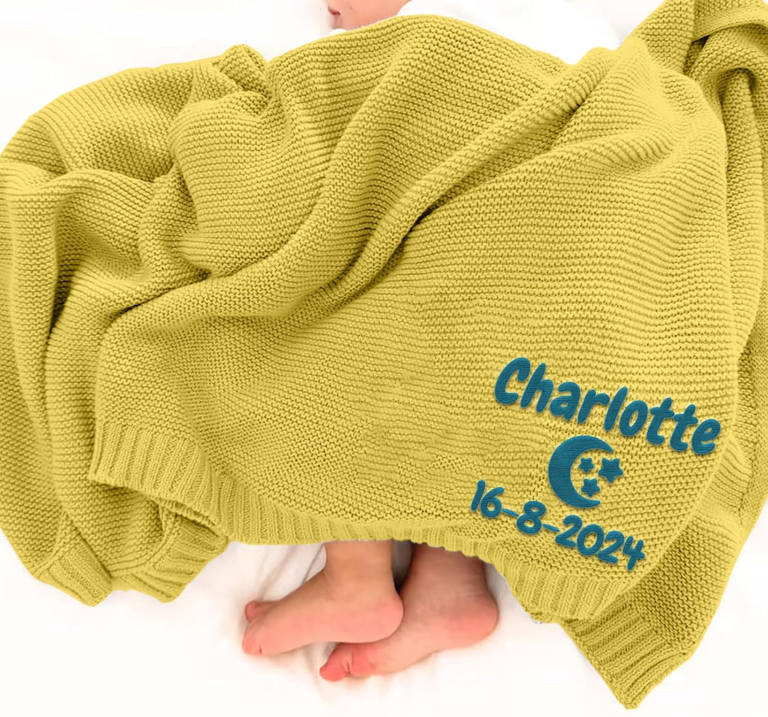 Personalized Baby Blanket - Cozy Custom Gift