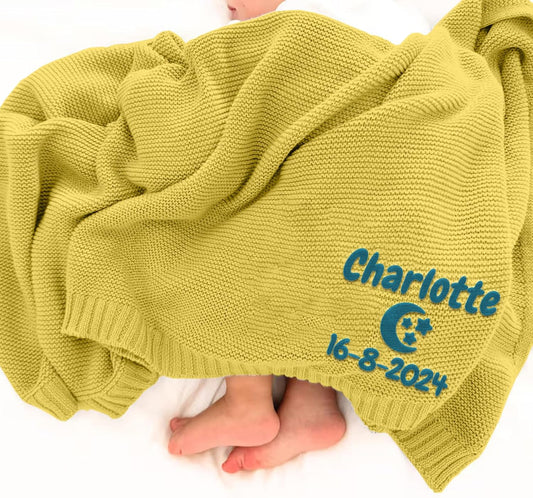 Personalized Baby Blanket - Cozy Custom Gift
