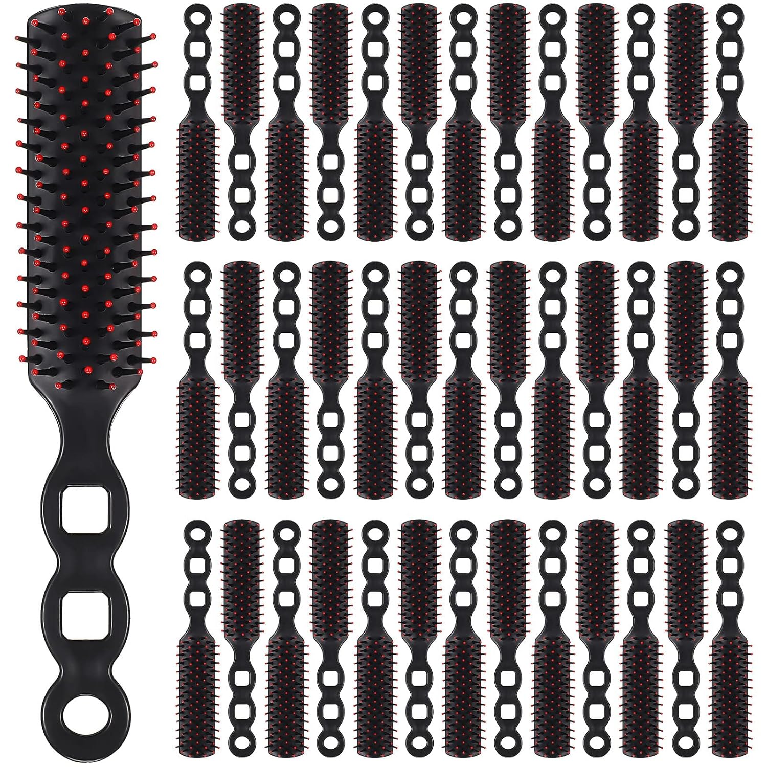 100 Packs Bulk Hair Brushes for Homeless Shelters and Travel