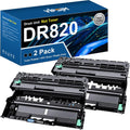 DR820 Drum Replacement for Brother DR-820 - 2 Pack Reliable Yield