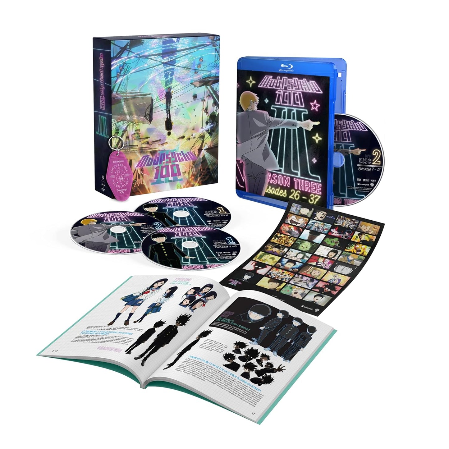 Mob Psycho 100 Season 03 Blu-ray & DVD - A Must-Have Collection
