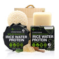 Rice Water Shampoo and Conditioner Bar Set - Hidden Waterfall Scent