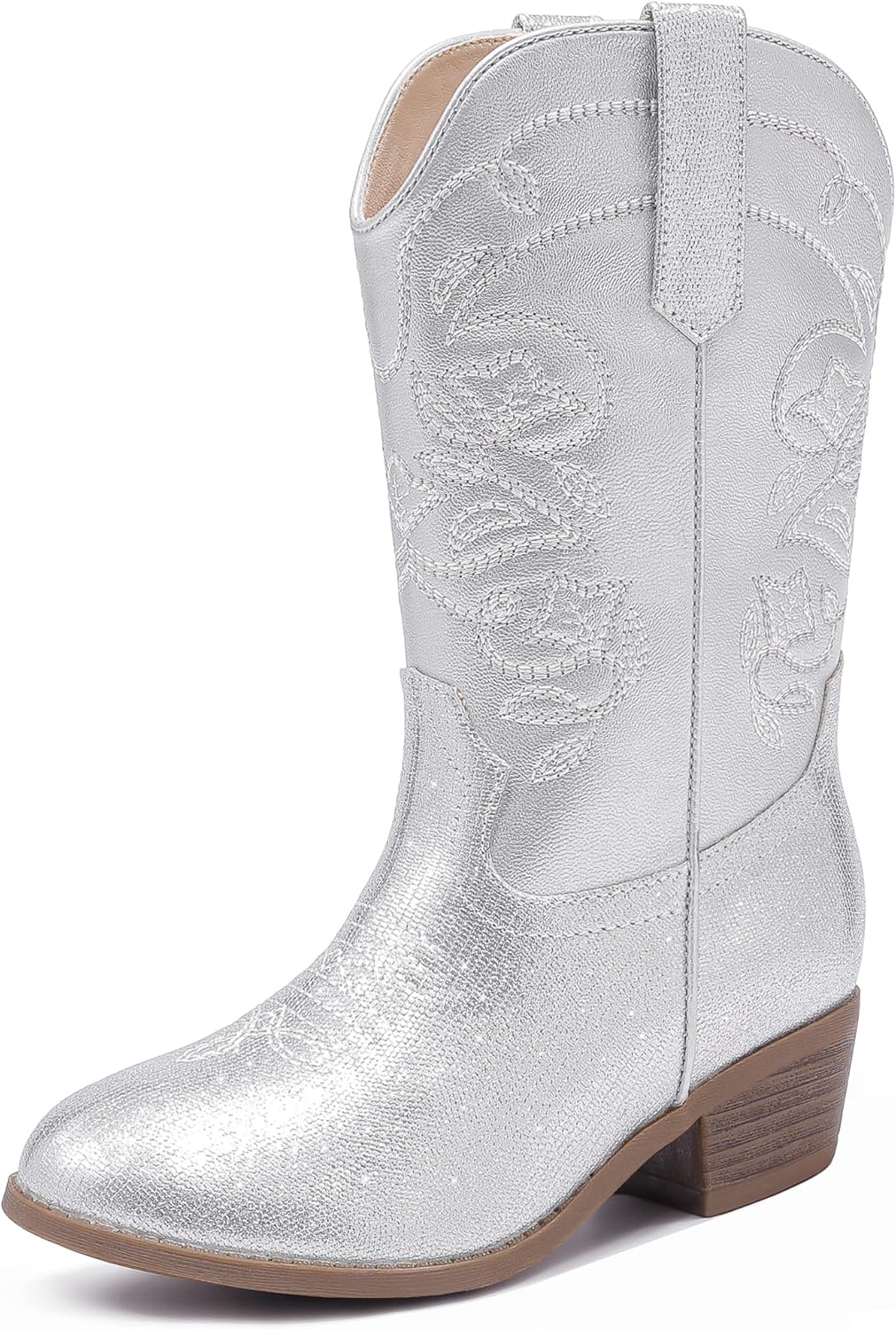 Cowgirl Boots for Girls Mid Calf Youth Cowboy Western Style
