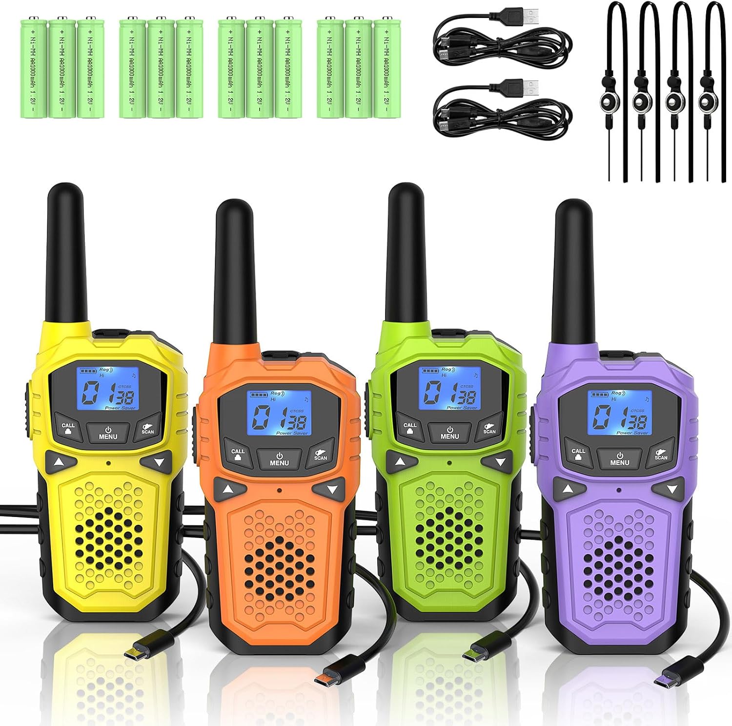 WokTok Walkie Talkies for Adults - Long Range Two Way Radio