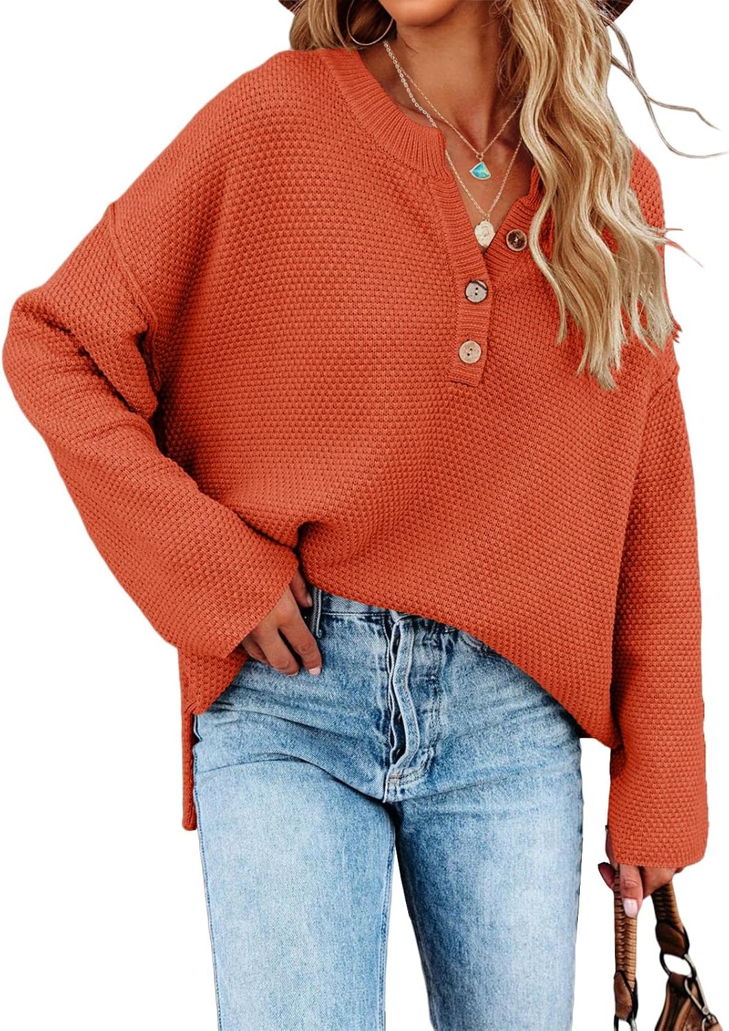 Saodimallsu Women's Oversized Sweaters for Cozy Style