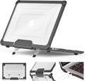 MacBook Pro 13 in Hard Case with Foldable Stand - Protective Cover