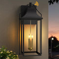 25-INCH Outdoor Wall Lights Fixtures Large Dusk to Dawn Lantern