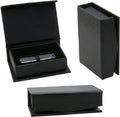 Basic Black Flash Drive Box - Pack of 12 - Professional Presentation