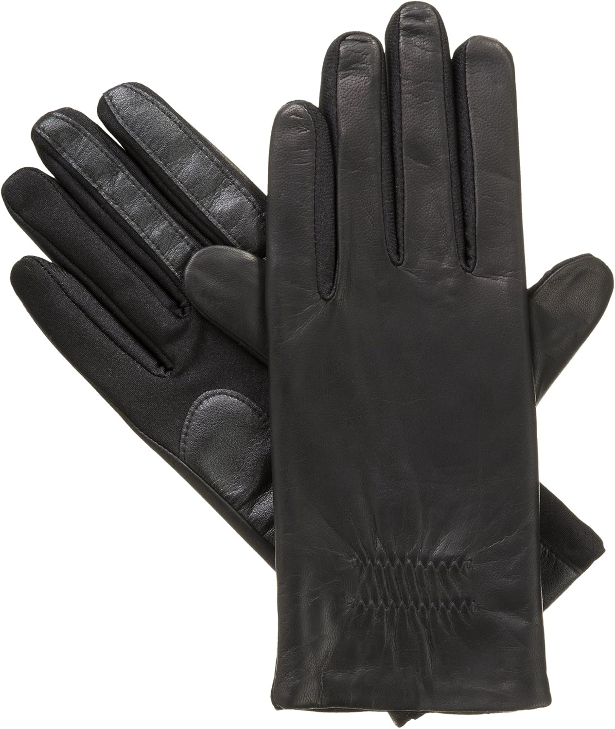 Stay Warm & Connected: isotoner Leather Touchscreen Gloves