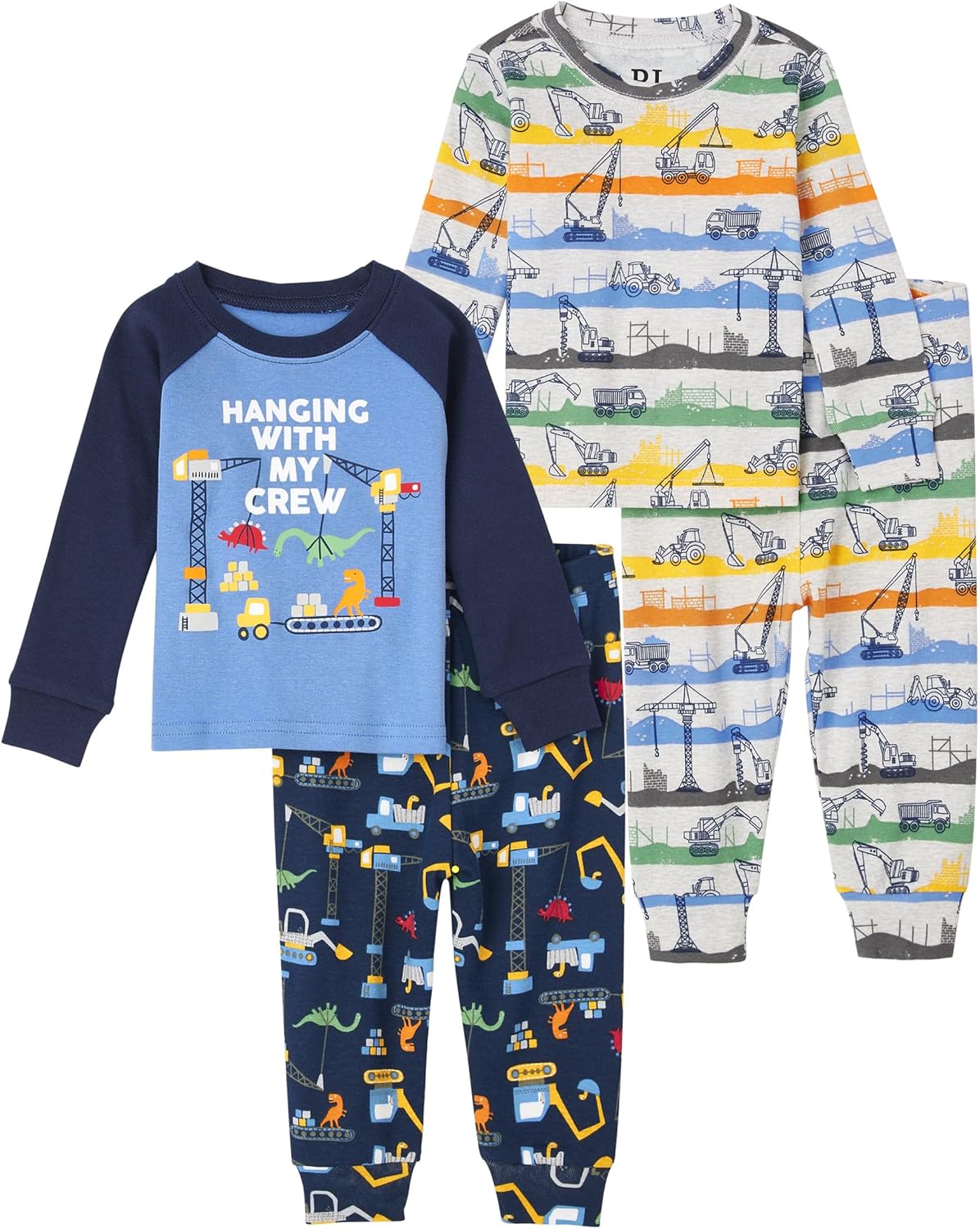 Snug Fit 100% Cotton Pajama Set for Baby Boys by The Children's Place