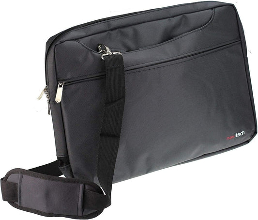 Navitech Black Sleek Premium Water Resistant Laptop Bag Review