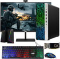 HP G3 Gaming Desktop PC - Renewed Gaming Bundle with 24in Monitor