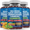 Sea Moss Gummies 10-in-1 Vegan Supplement - Immune & Detox Support