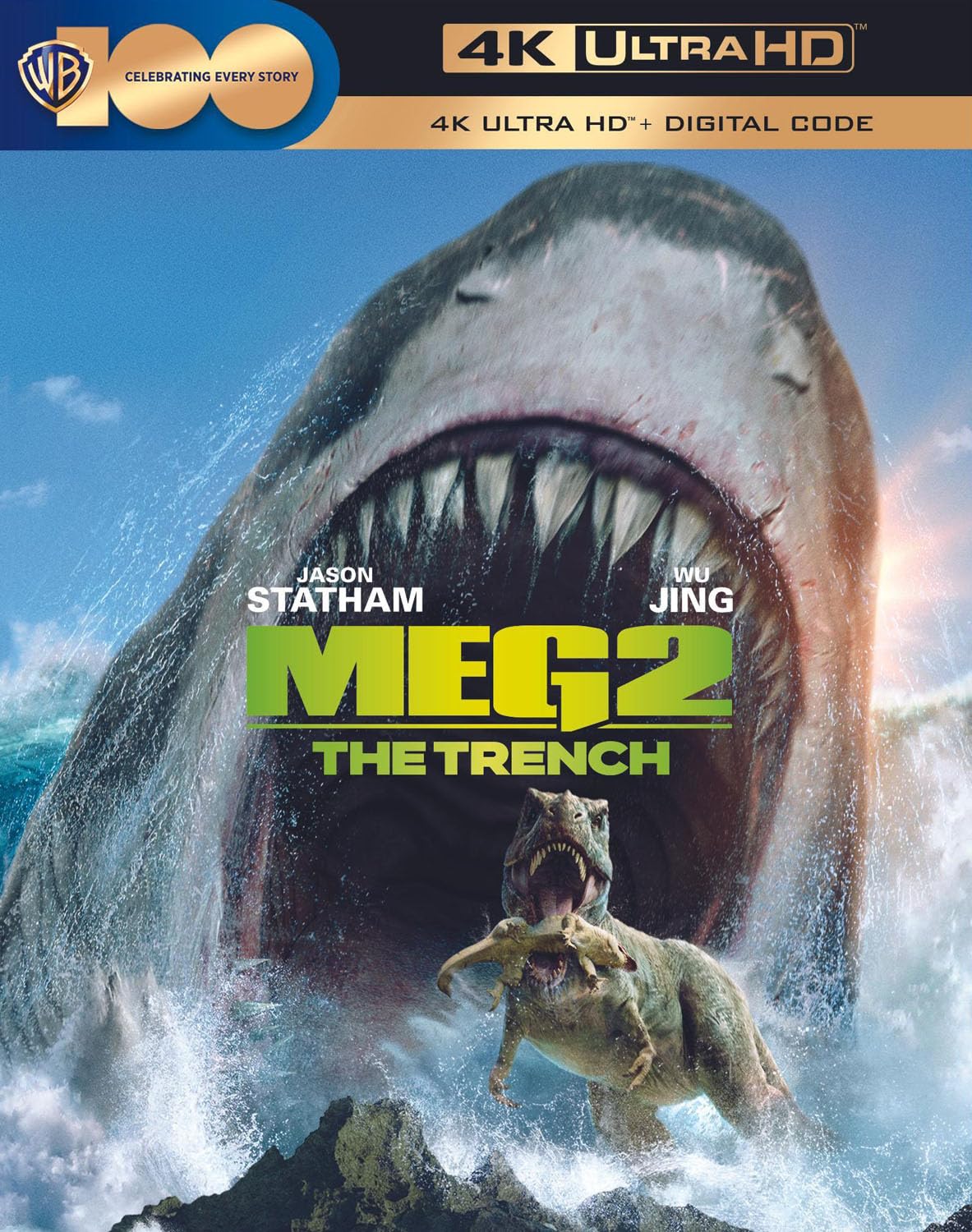 Meg 2: The Trench (4K Ultra HD) - A Thrilling Underwater Adventure