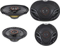 Alphasonik AS2629P 6.5in and 6x9in 3-Way Speaker Bundle - Balanced