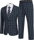 COOFANDY Men's 2 Piece Suit Classic Fit 2 Button Tuxedo - Versatile
