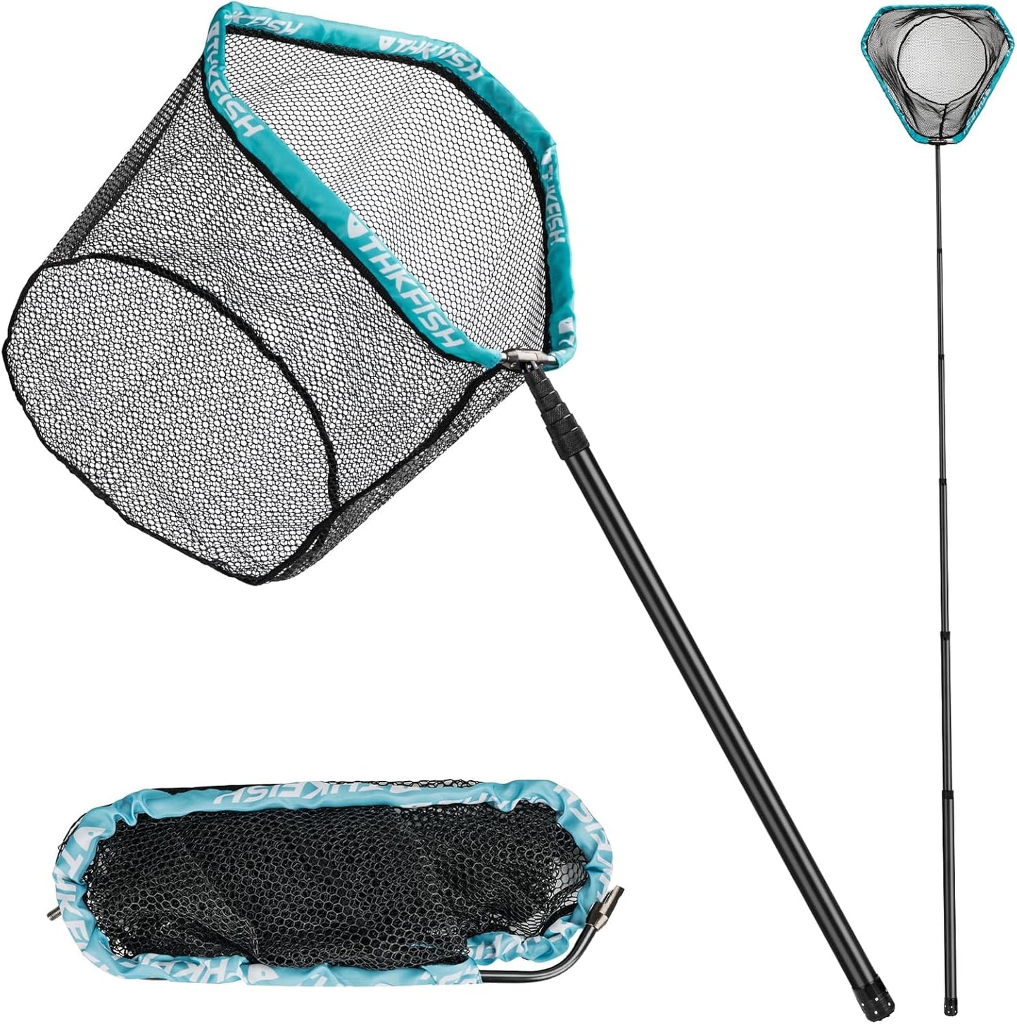 THKFISH Carbon Fiber Telescopic Fishing Net